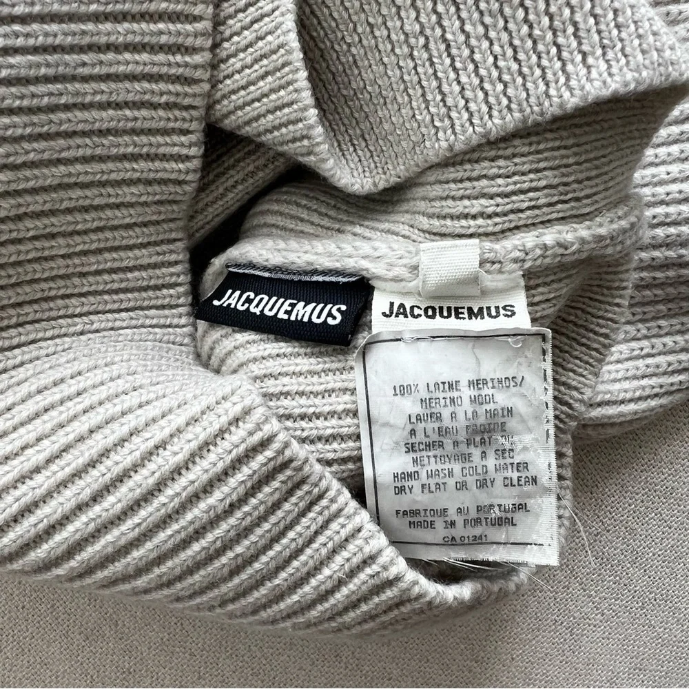 JACQUEMUS Grey 'La Maille Risoul' Sweater - Picture 6 of 14